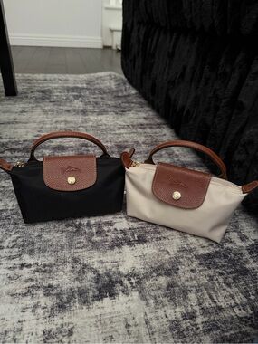 Longchamp mini crossbody bag bundle